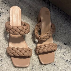 Braided Tan Women's Sandals